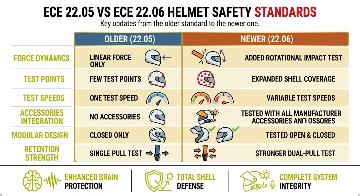 ECE 22.05 vs ECE 22.06 What Actually Changed